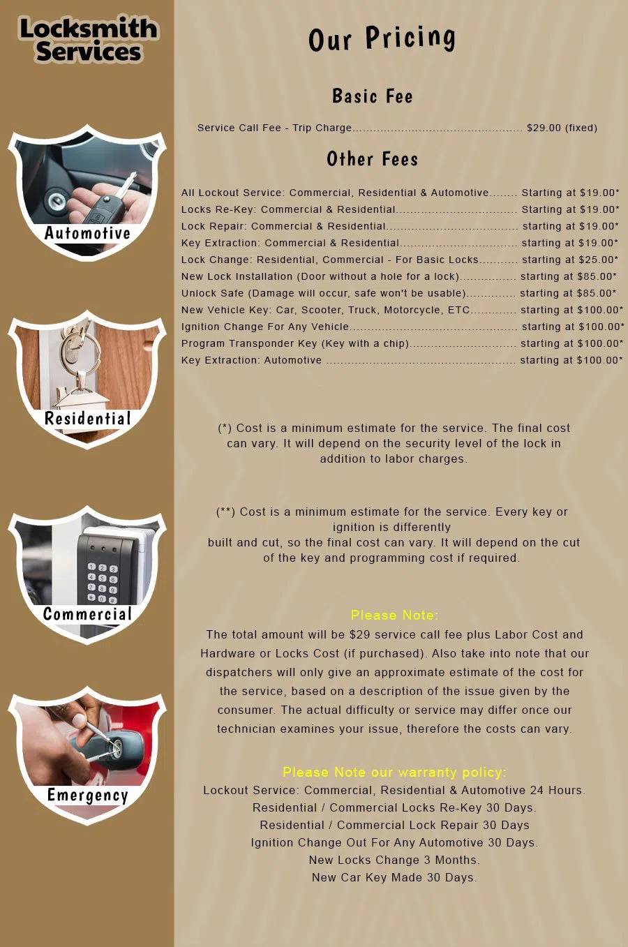 Elite Locksmith Services Lincolnshire, IL 847-713-5689